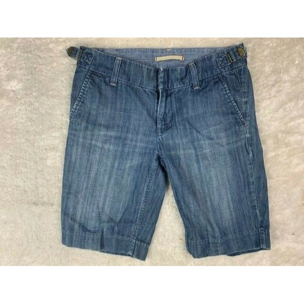 Gap 1969 Womens Size 1 Bermuda Shorts Low Rise Cotton Med Wash